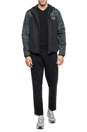 Padded patterned jacket, zdjęcie 2 Padded patterned jacket od EA7 Emporio Armani